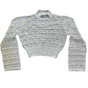 Zara knit crop top loose sleeve size M